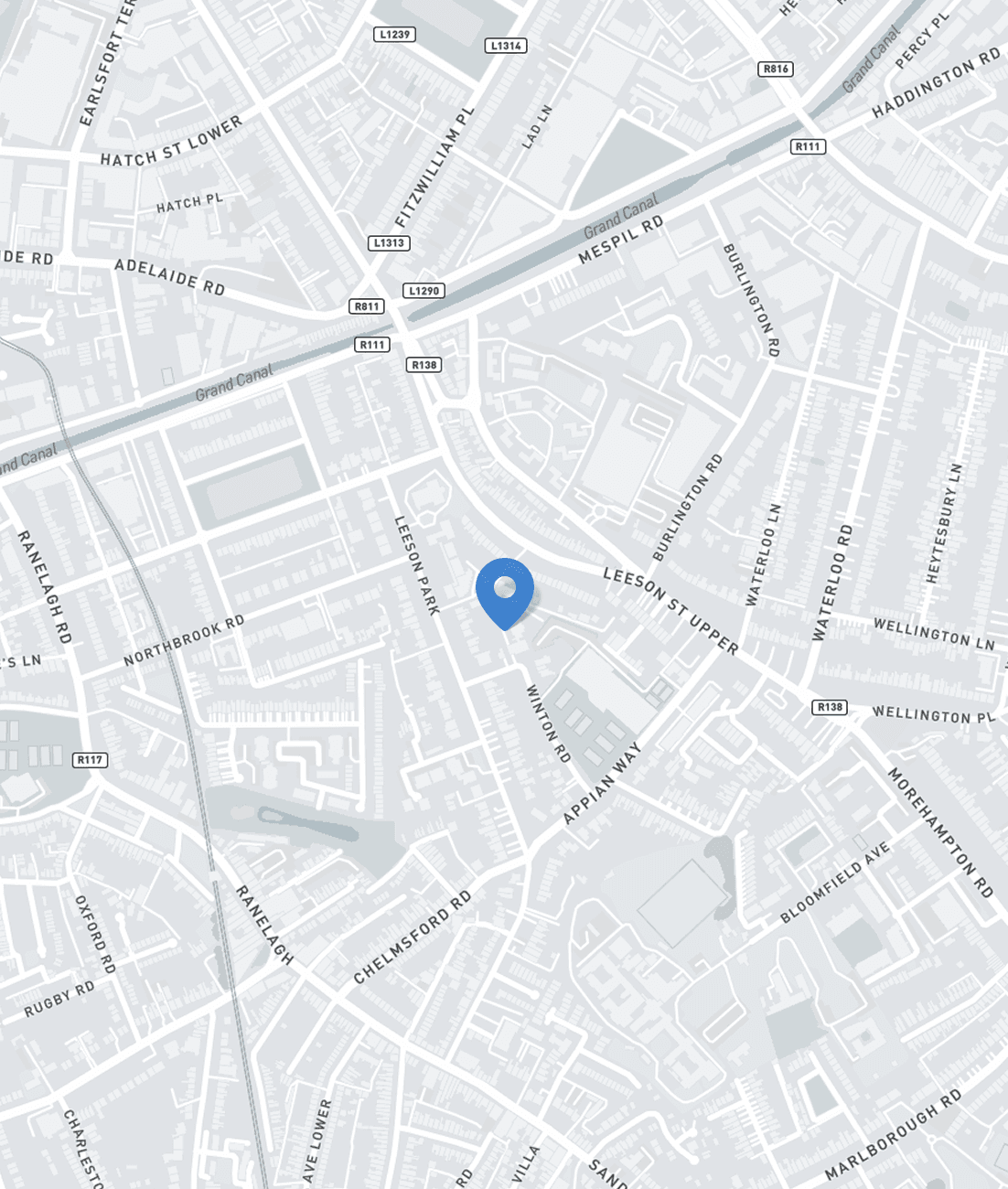 Location map pin for Gen 2's office in Dublin