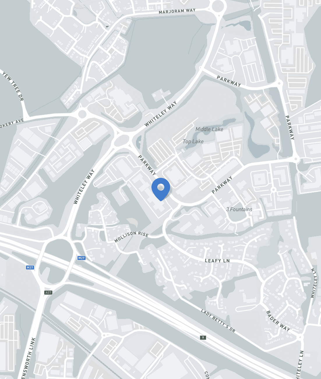 Location map pin for Gen 2's office in Southampton