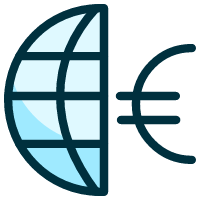 A cloud computing icon