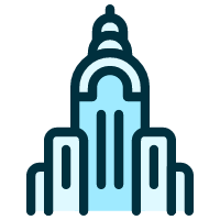 A cloud computing icon